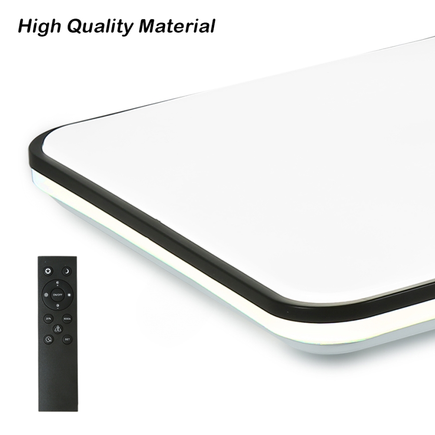 Brilagi - LED Stmívatelné stropní svítidlo SMART LED/36W/230V 3000-6000K 45x45 cm Wi-Fi Tuya + dálkové ovládání