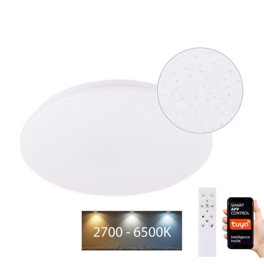 Brilagi - LED Stmívatelné svítidlo SMART STARS LED/24W/230V 2700-6500K Wi-Fi Tuya + dálkové ovládání