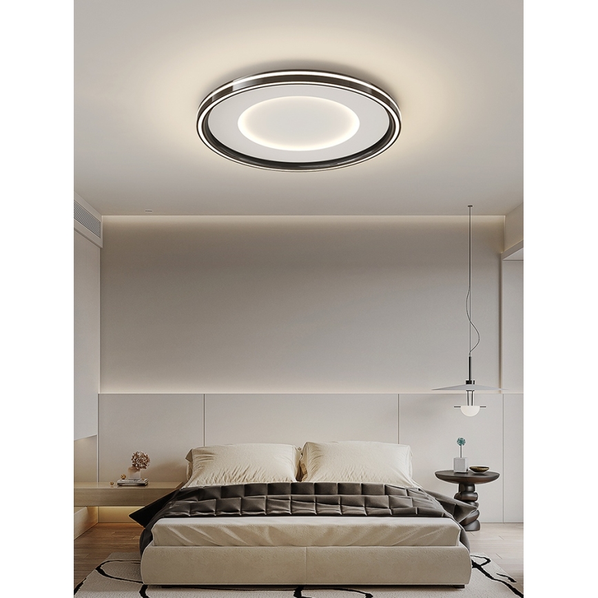 Brilagi - LED Stmívatelné stropní svítidlo TRIVARO LED/56W/230V 3000-6000K pr. 30 cm + dálkové ovládání