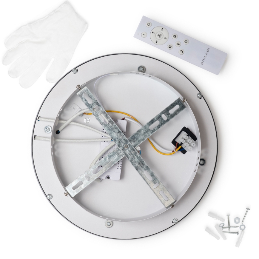 Brilagi - LED Stmívatelné stropní svítidlo TRIVARO LED/72W/230V 3000-6000K pr. 40 cm + dálkové ovládání