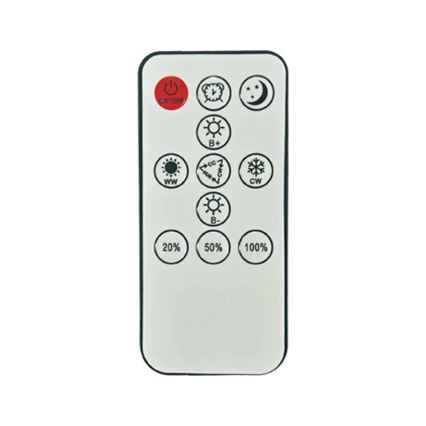 Brilagi - LED Stmívatelné stropní svítidlo ULTRA SLIM LED/18W/230V 2700-6500K pr. 30 cm bílá + dálkové ovládání