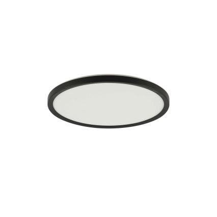 Brilagi - LED Stmívatelné stropní svítidlo ULTRA SLIM LED/18W/230V 2700-6500K pr. 30 cm černá + dálkové ovládání