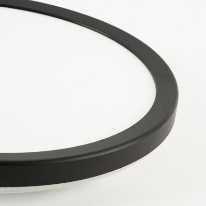 Brilagi - LED Stmívatelné stropní svítidlo ULTRA SLIM LED/18W/230V 2700-6500K pr. 30 cm černá + dálkové ovládání