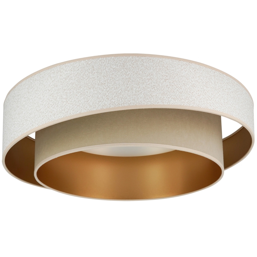 Brilagi - LED Stmívatelné stropní svítidlo VEGAS SHINE LED/24W/230V pr. 60 cm 3000/4000/6500K krémová/béžová + dálkové ovládání