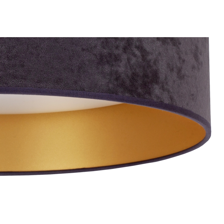 Brilagi - LED Stmívatelné stropní svítidlo VELVET SMART LED/24W/230V pr. 45 cm 2700-6500K Wi-Fi Tuya šedá/zlatá + dálkové ovládání