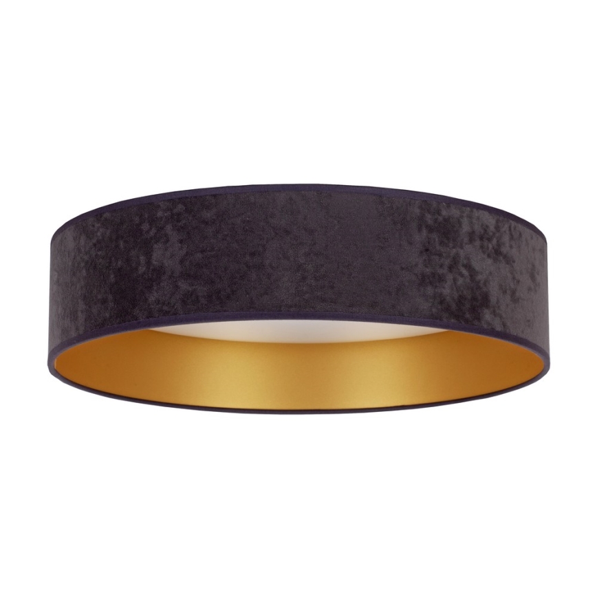 Brilagi - LED Stmívatelné stropní svítidlo VELVET SMART LED/24W/230V pr. 45 cm 2700-6500K Wi-Fi Tuya šedá/zlatá + dálkové ovládání