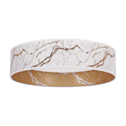 Brilagi - LED Stmívatelné stropní svítidlo VELVET SMART LED/24W/230V pr. 45 cm 2700-6500K Wi-Fi Tuya bílá/zlatá + dálkové ovládání