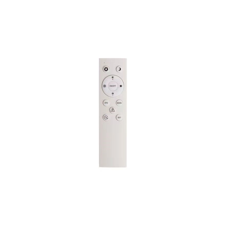 Brilagi - LED Stmívatelné stropní svítidlo VELVET SMART LED/24W/230V pr. 45 cm 2700-6500K Wi-Fi Tuya bílá/zlatá + dálkové ovládání