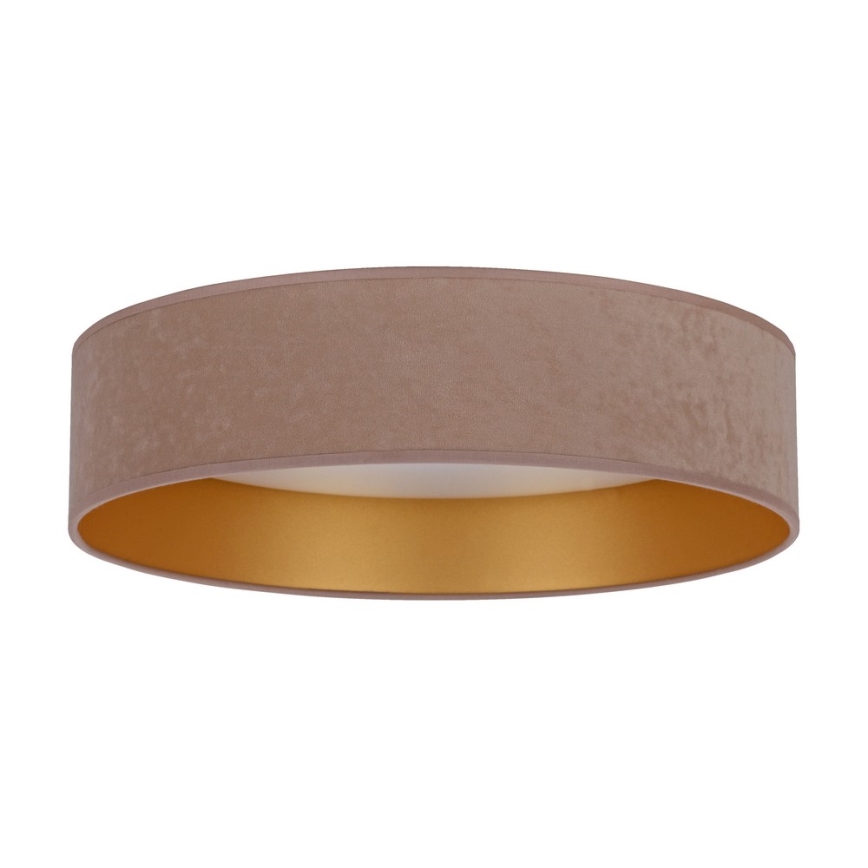Brilagi - LED Stmívatelné stropní svítidlo VELVET SMART LED/36W/230V pr. 55 cm 2700-6500K Wi-Fi Tuya béžová/zlatá + dálkové ovládání