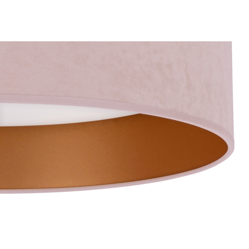 Brilagi - LED Stmívatelné stropní svítidlo VELVET SMART LED/36W/230V pr. 55 cm 2700-6500K Wi-Fi Tuya růžová/zlatá + dálkové ovládání