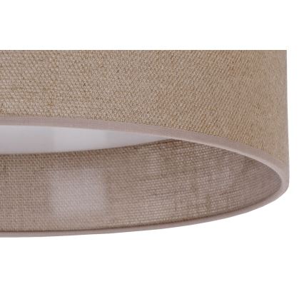 Brilagi - LED Stmívatelné stropní svítidlo VELVET SMART LED/36W/230V pr. 55 cm 2700-6500K Wi-Fi Tuya hnědá + dálkové ovládání