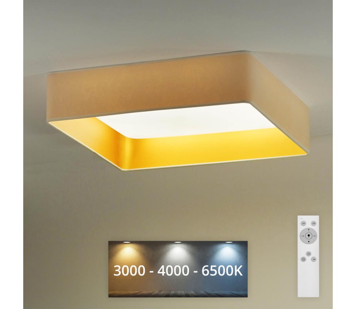 Brilagi Brilagi - LED Stmívatelné svítidlo VELVET SQUARE LED/24W/230V + DO krémová BG0634