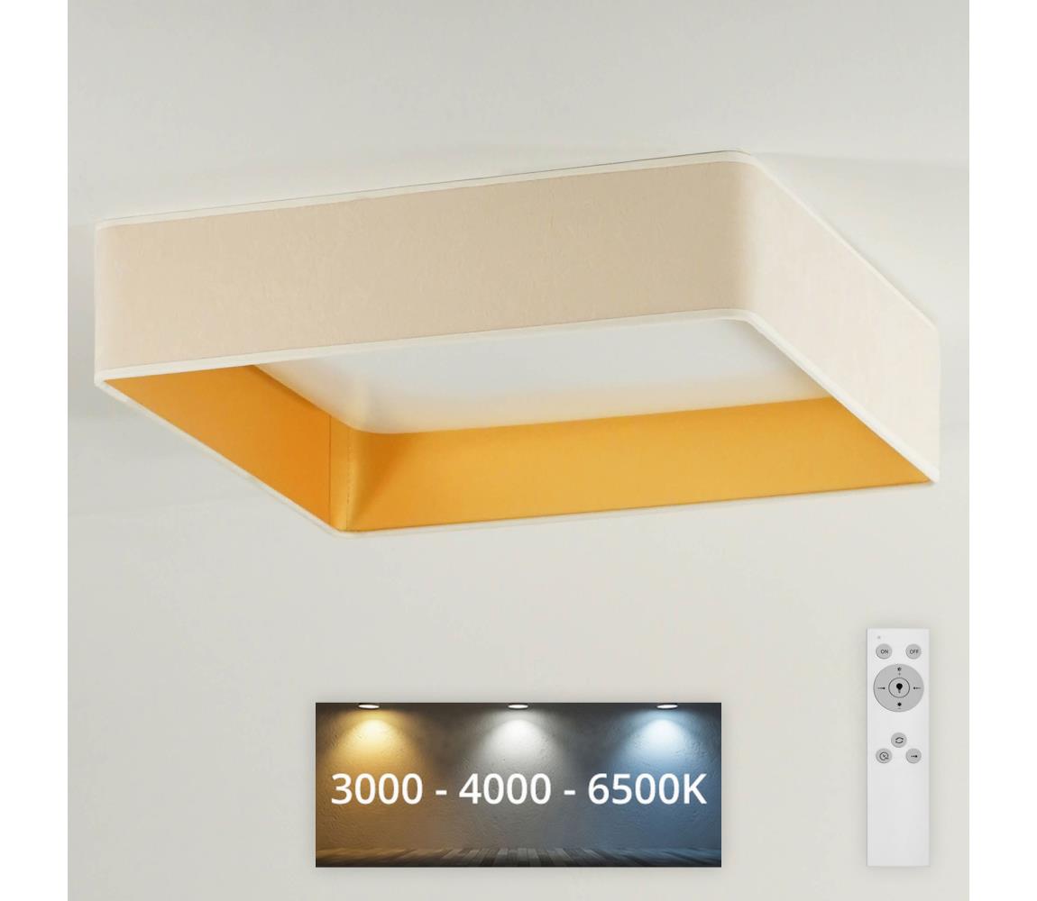 Brilagi Brilagi - LED Stmívatelné svítidlo VELVET SQUARE LED/24W/230V + DO krémová BG0634