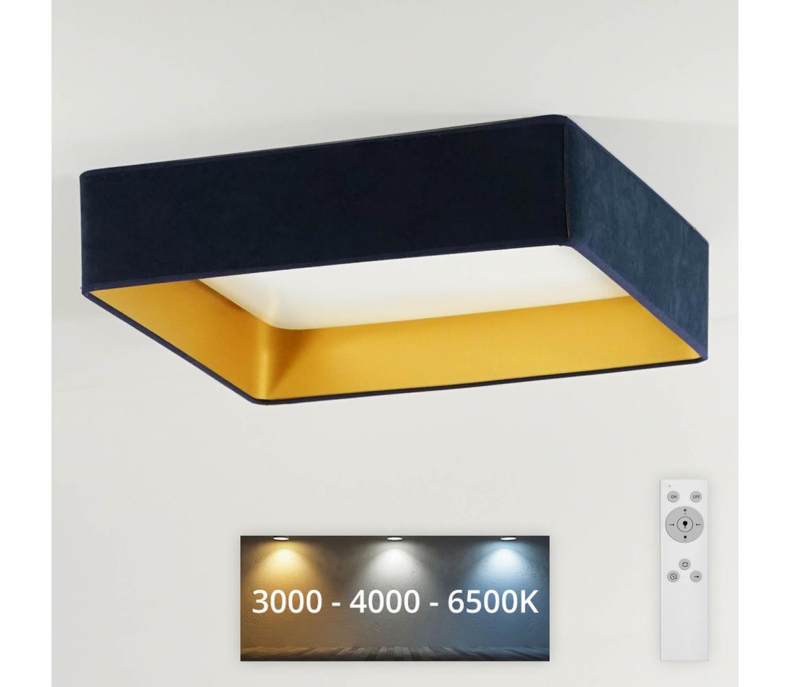 Brilagi Brilagi - LED Stmívatelné svítidlo VELVET SQUARE LED/24W/230V + DO tmavě modrá 