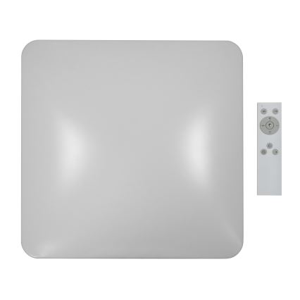 Brilagi - LED Stmívatelné stropní svítidlo VELVET SQUARE SMART LED/36W/230V 2700-6500K Wi-Fi Tuya + dálkové ovládání krémová