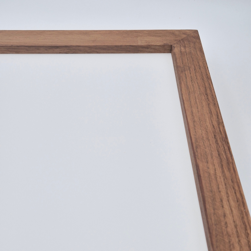 Brilagi - LED Stmívatelné koupelnové stropní svítidlo WOODY FRAME LED/50W/230V dub třešeň 60x60 cm 3000-6000K IP44 + dálkové ovládání
