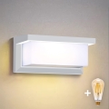 Brilagi - LED Stmívatelné venkovní nástěnné svítidlo BRICKY 1xE27/6W/230V 2700-6500K IP54 bílá