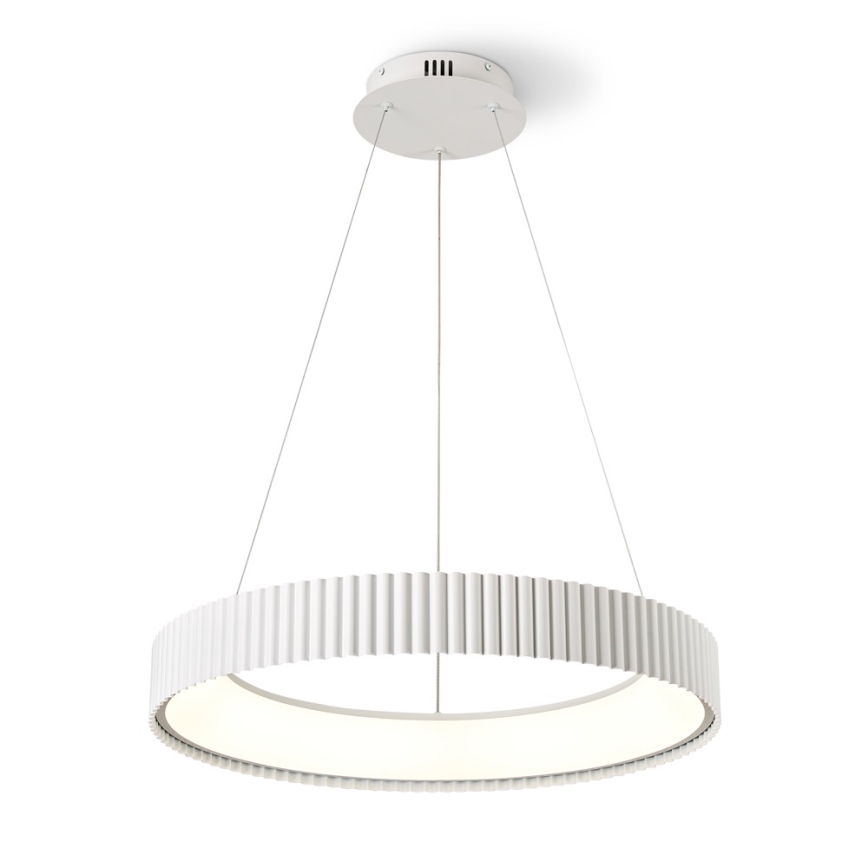 Brilagi - LED Stmívatelný lustr na lanku FALCON MODERN LED/54W/230V pr. 60 cm bílá + dálkové ovládání