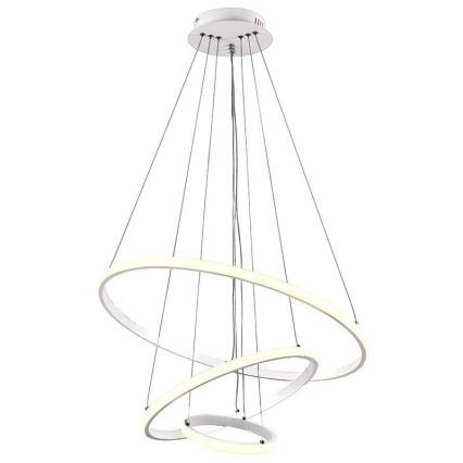 Brilagi - LED Stmívatelný lustr na lanku CIRCLE LED/90W/230V 3000-6500K + dálkové ovládání