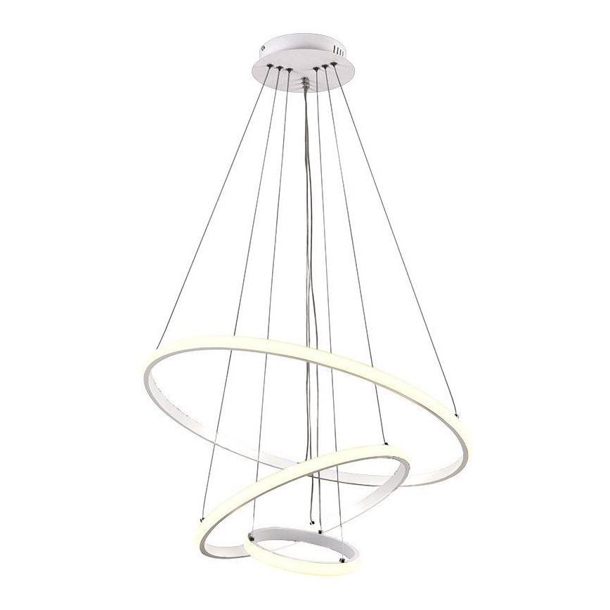 Brilagi - LED Stmívatelný lustr na lanku CIRCLE LED/90W/230V 3000-6500K + dálkové ovládání