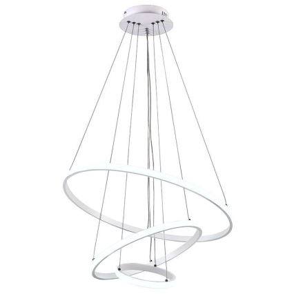 Brilagi - LED Stmívatelný lustr na lanku CIRCLE LED/90W/230V 3000-6500K + dálkové ovládání