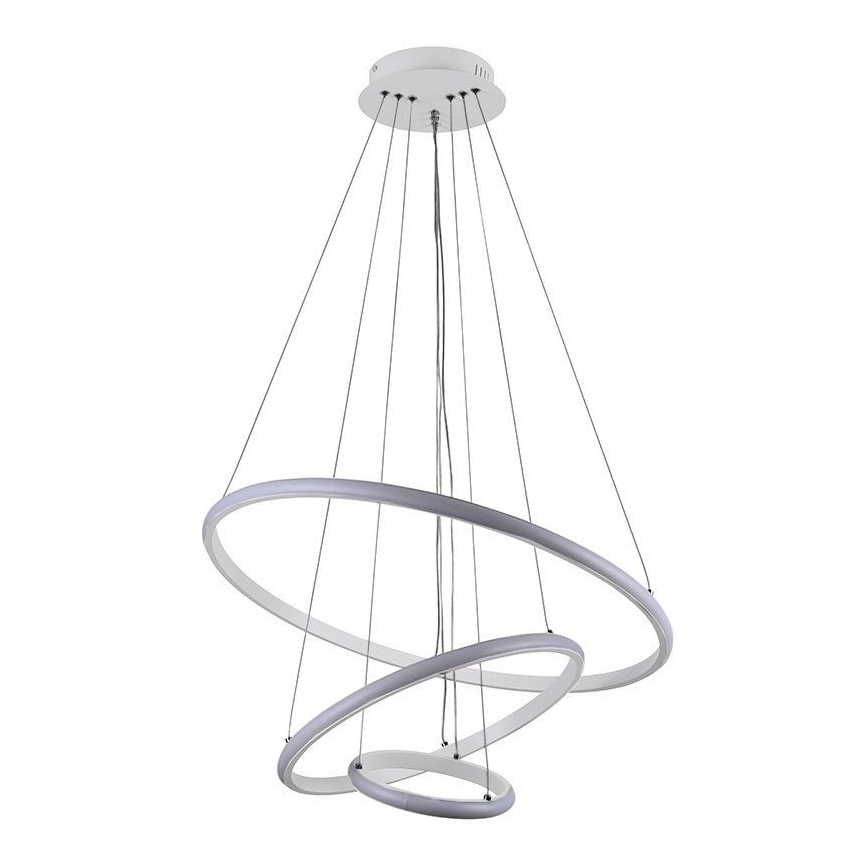 Brilagi - LED Stmívatelný lustr na lanku CIRCLE LED/90W/230V 3000-6500K + dálkové ovládání