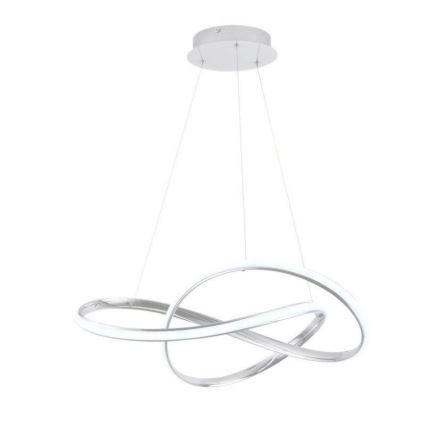 Brilagi - LED Stmívatelný lustr na lanku COSMOWAVE LED/70W/230V 3000-6500K bílá + dálkové ovládání