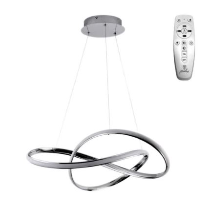 Brilagi - LED Stmívatelný lustr na lanku COSMOWAVE LED/70W/230V 3000-6500K bílá + dálkové ovládání