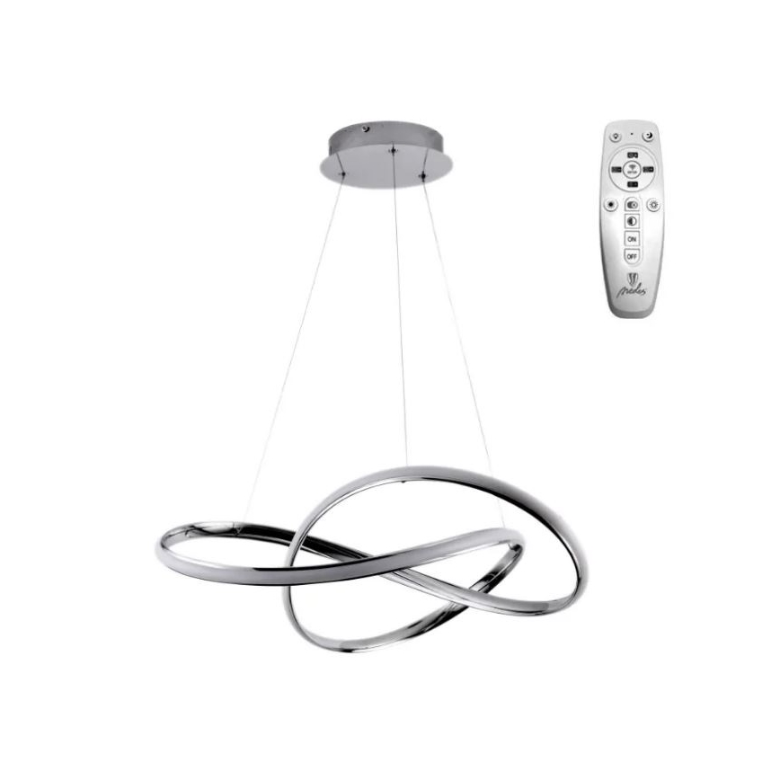 Brilagi - LED Stmívatelný lustr na lanku COSMOWAVE LED/70W/230V 3000-6500K bílá + dálkové ovládání
