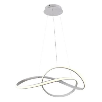 Brilagi - LED Stmívatelný lustr na lanku COSMOWAVE LED/70W/230V 3000-6500K bílá + dálkové ovládání