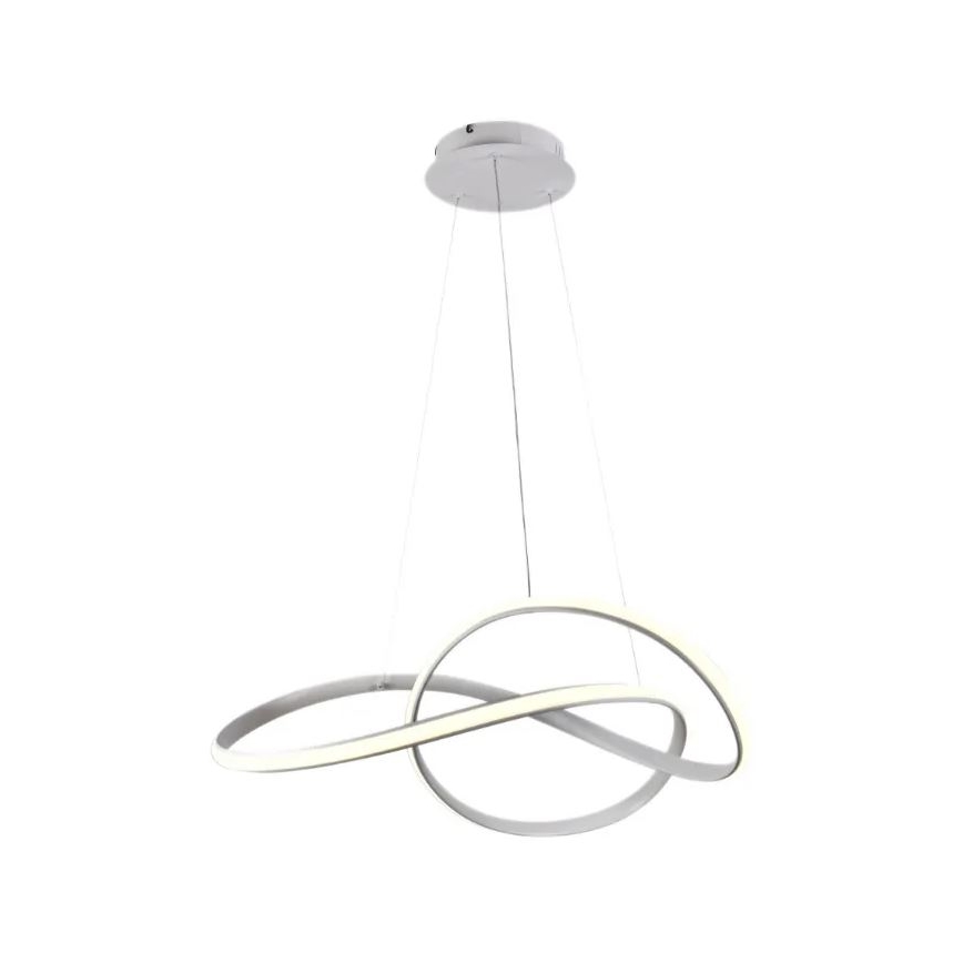 Brilagi - LED Stmívatelný lustr na lanku COSMOWAVE LED/70W/230V 3000-6500K bílá + dálkové ovládání