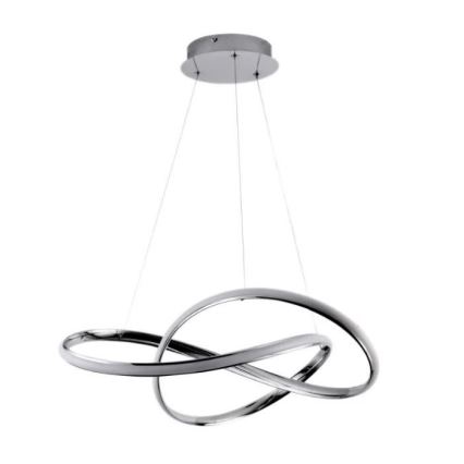 Brilagi - LED Stmívatelný lustr na lanku COSMOWAVE LED/70W/230V lesklý chrom + dálkové ovládání
