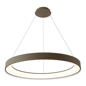 Brilagi - LED Stmívatelný lustr na lanku FALCON II LED/108W/230V 3000-6000K pr. 80 cm béžová + dálkové ovládání