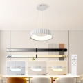 Brilagi - LED Stmívatelný lustr na lanku FALCON MODERN LED/30W/230V 3000-6000K pr. 40 cm bílá + dálkové ovládání