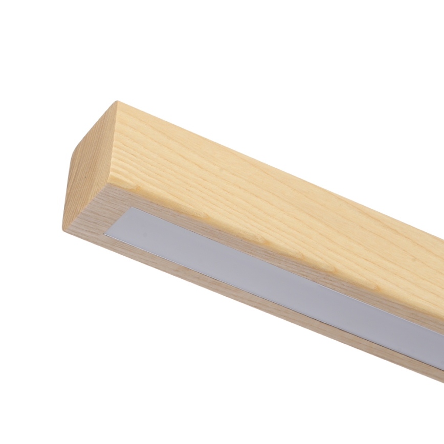 Brilagi - LED Stmívatelný lustr na lanku OAK SMART LED/30W/230V Wi-Fi Tuya dub + dálkové ovládání