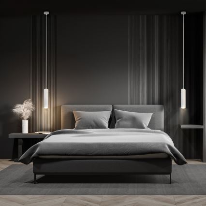 Brilagi - LED Stmívatelný lustr na lanku SELE 1xGU10/6,5W/230V 2700-6500K bílá