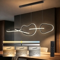 BRILAGI - LED Stmívatelný lustr na lanku SIGNATURE LED/80W/230V 3000-6000K 120x25 cm černá + dálkové ovládání