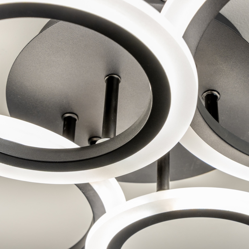 Brilagi - LED Stmívatelný přisazený lustr ORBITS LED/50W/230V 3000-6500K + dálkové ovládání