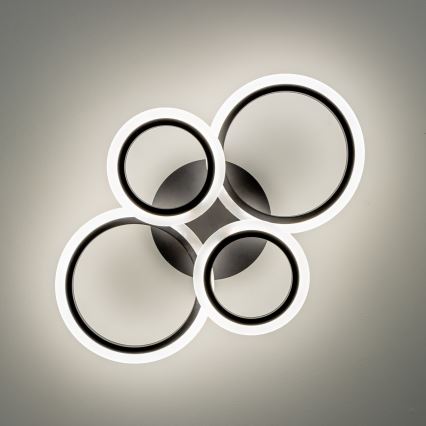Brilagi - LED Stmívatelný přisazený lustr ORBITS LED/50W/230V 3000-6500K + dálkové ovládání