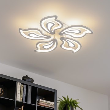 Brilagi - LED Stmívatelný přisazený lustr TWIST LED/125W/230V 3000-6500K + dálkové ovládání