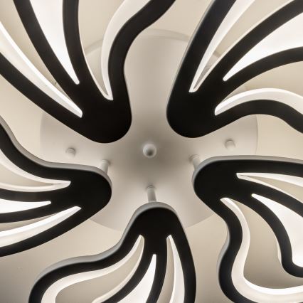 Brilagi - LED Stmívatelný přisazený lustr TWIST LED/125W/230V 3000-6500K + dálkové ovládání
