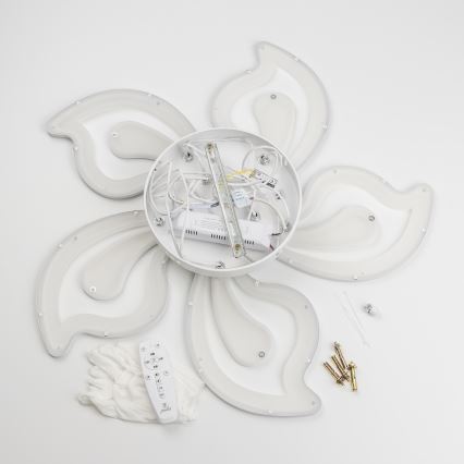Brilagi - LED Stmívatelný přisazený lustr TWIST LED/125W/230V 3000-6500K + dálkové ovládání