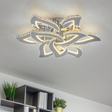 Brilagi - LED Stmívatelný přisazený lustr TWIST LED/180W/230V 3000-6500K + dálkové ovládání