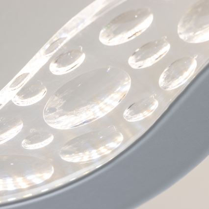 Brilagi - LED Stmívatelný přisazený lustr TWIST LED/65W/230V 3000-6500K bílá + dálkové ovládání