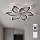 Brilagi - LED Stmívatelný stropní ventilátor LED/34W/230V 3000-6500K pr. 83 cm černá + dálkové ovládání