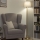 Brilagi - LED Stojací lampa CERIA 1xE27/20W/230V pr. 30 cm šedá/zlatá