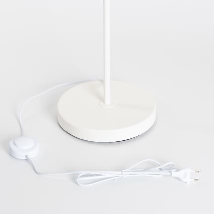 Brilagi - LED Stojací lampa CERIA 1xE27/40W/230V pr. 20,5 cm bílá