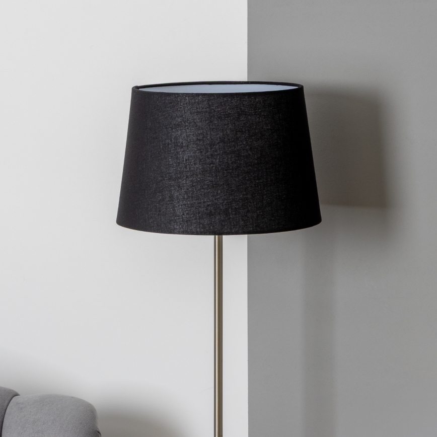 Brilagi - LED Stojací lampa CERIA 1xE27/40W/230V pr. 30 cm černá/matný chrom