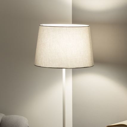 Brilagi - LED Stojací lampa CERIA 1xE27/40W/230V pr. 30 cm šedá/bílá