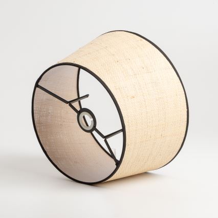 Brilagi - LED Stojací lampa CERIA 1xE27/40W/230V pr. 35 cm béžová/bílá